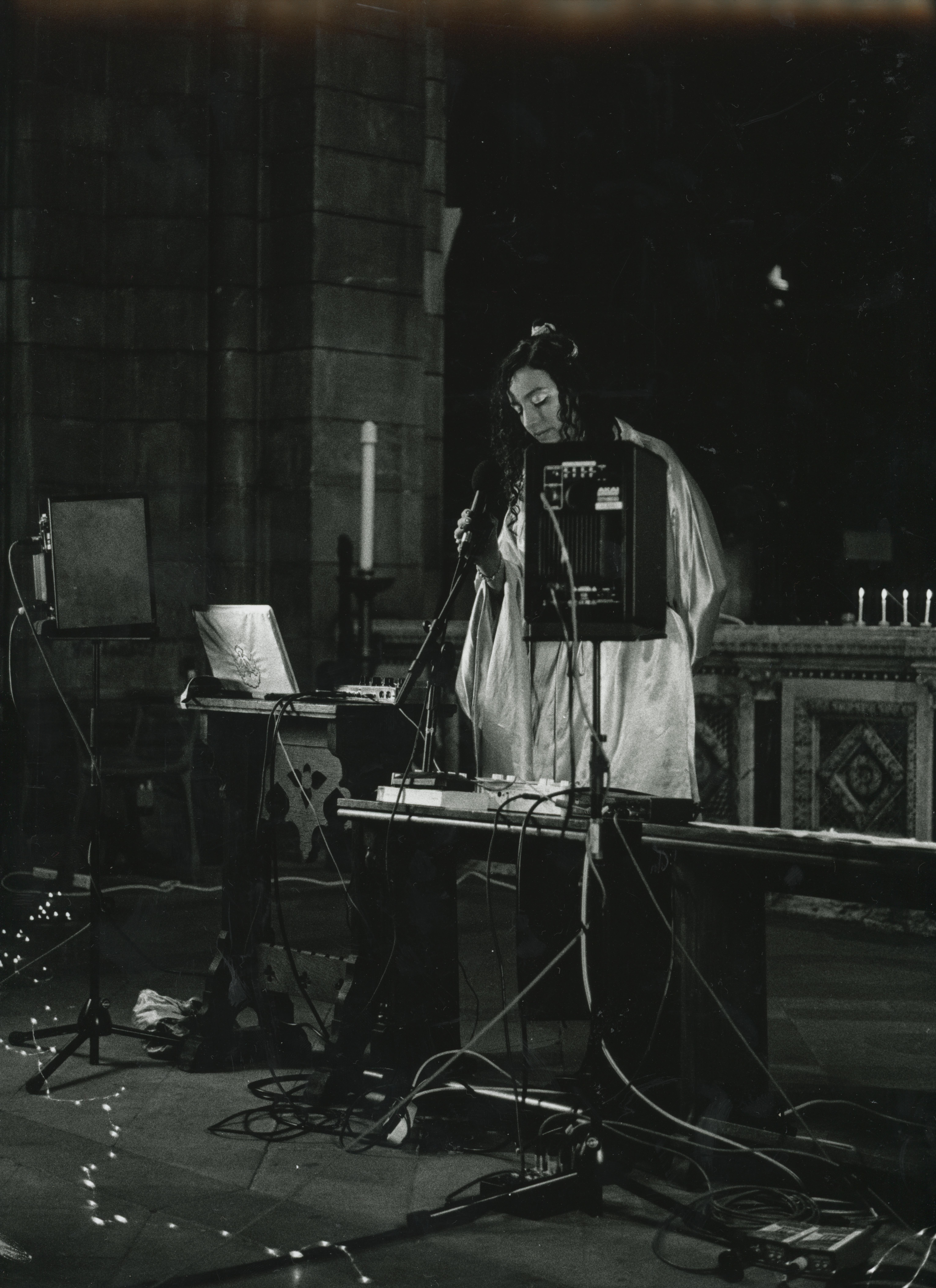 alliyah singing in cathedral 