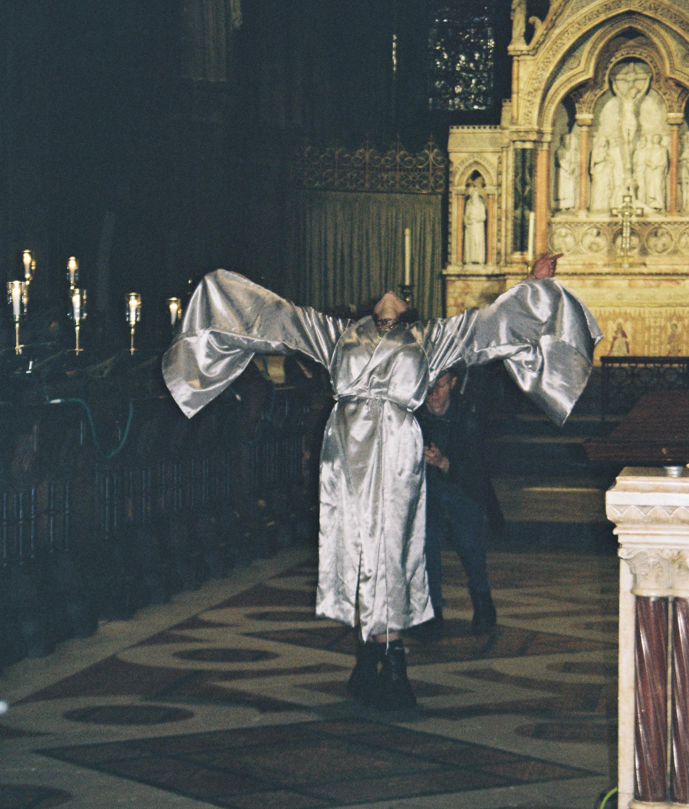 alliyah dancing in cathedral